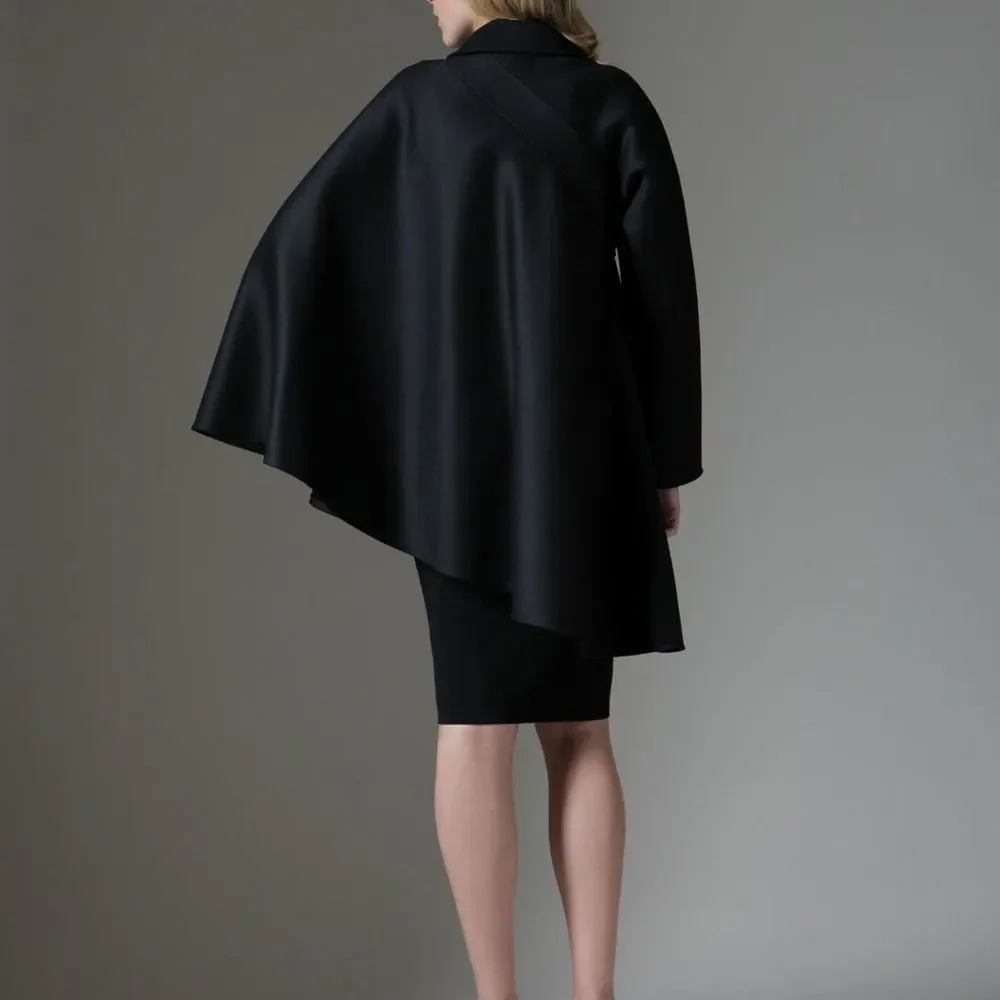 Fendi Black Manley Wool Cool size 44/8-10 NWT - Picture 2 of 8